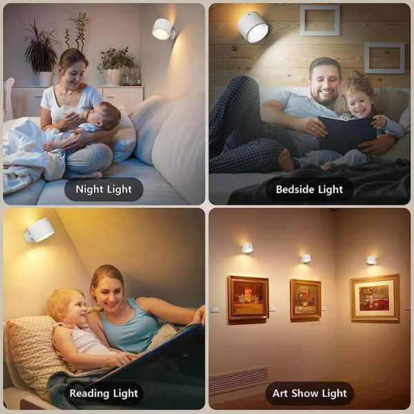 LED Ladattava Seinävalaisin - Image 16