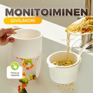 Osta 3, Saat 2 ILMAISEKSI  Monikäyttöinen Keittiön Tiskialtaan Siiviläkori