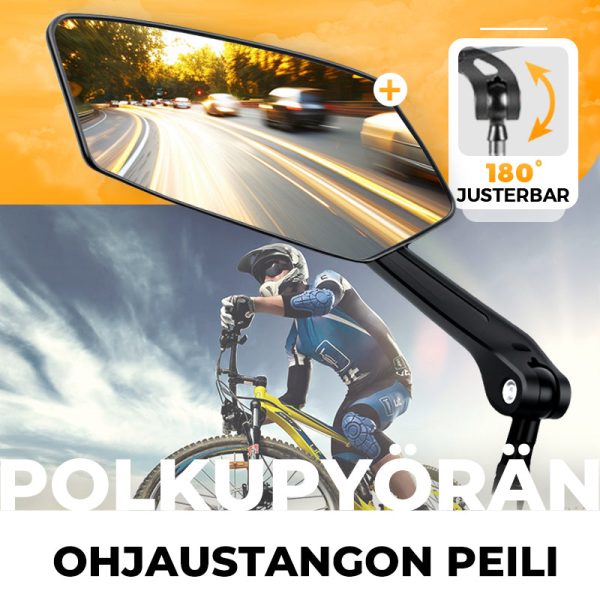 360° Käännettävä Polkupyörän Takanäyttöpeili Turvallisuus ja Säädettävyys