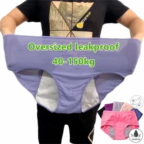 Korkeavyötäröiset Vuotamattomat Pikkuhousut - Osta 3, Saat 2 Ilmaiseksi! - Image 6