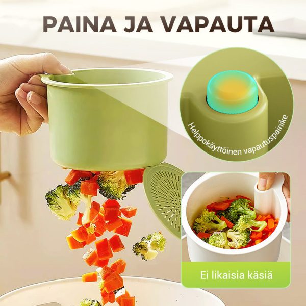 Osta 3, Saat 2 ILMAISEKSI  Monikäyttöinen Keittiön Tiskialtaan Siiviläkori - Image 4