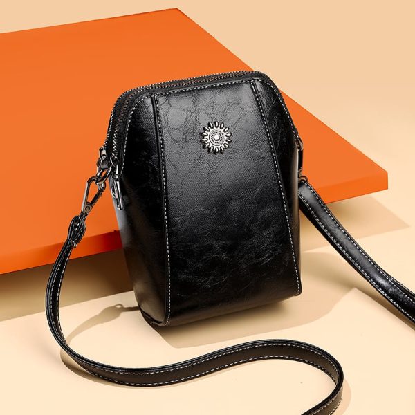 RETRO All-Match Vertical Cellphone Bag - Vintage Style - Image 4