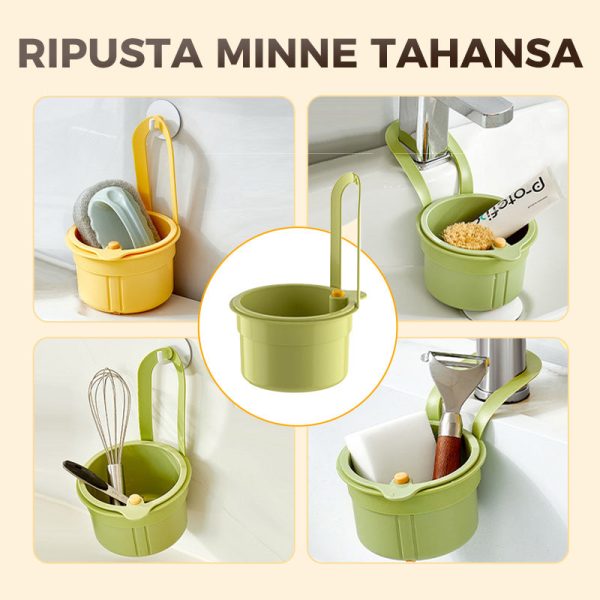 Osta 3, Saat 2 ILMAISEKSI  Monikäyttöinen Keittiön Tiskialtaan Siiviläkori - Image 7