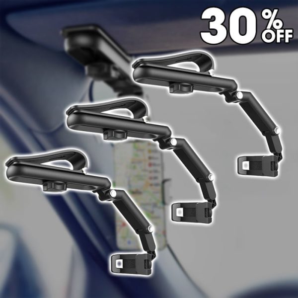360° Kääntyvä Autopuhelinteline Turvallinen ja Säädettävä - Image 13