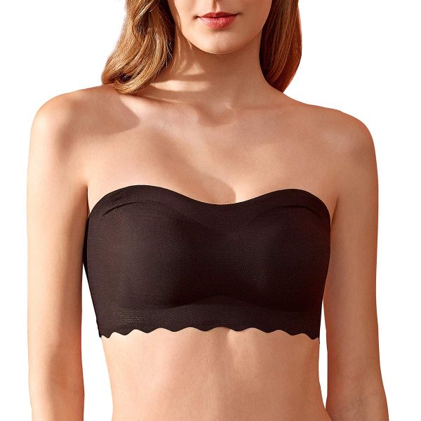 Naisten Push Up Bandeau Rintaliivit - Muunneltavat Olkaimettomat Rintaliivit - Image 6
