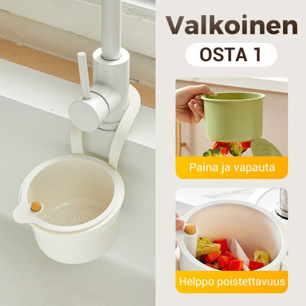 Osta 3, Saat 2 ILMAISEKSI  Monikäyttöinen Keittiön Tiskialtaan Siiviläkori - Image 15