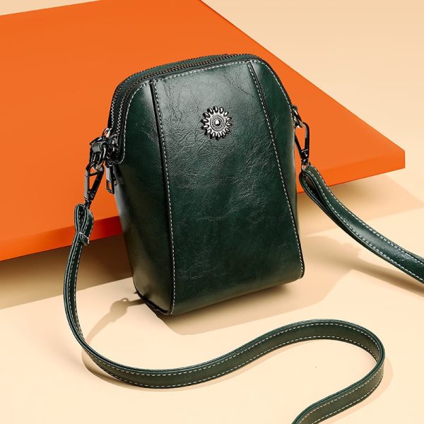 RETRO All-Match Vertical Cellphone Bag - Vintage Style - Image 6