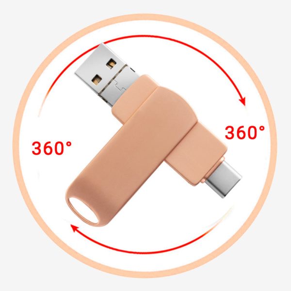 4 in 1 Moniliitäntäinen Muistitikku Puhelimille ja Tietokoneille - Image 4