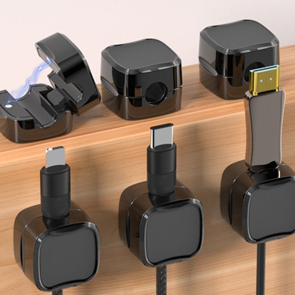 Magneettiset Kaapelikiinnittimet - 12 kpl