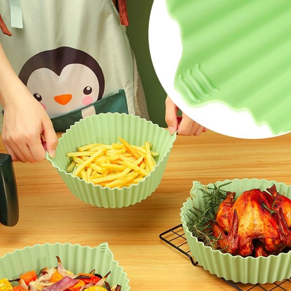 Air Fryer Silikonileivinpannu Helppohoitoinen ja Monikäyttöinen - Image 3