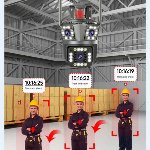 Ulkouima Vedenpitävä Langaton WiFi HD Turvakamera - Image 4