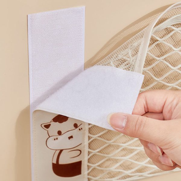 Verkkomuotoinen Seinäkiinnitteinen Säilytyspussi Älykäs Tilansäästöratkaisu! - Image 3