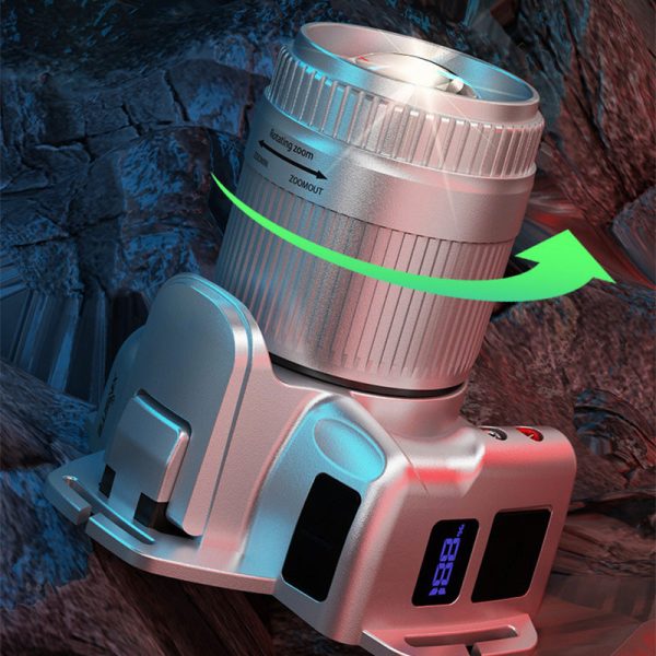 Zoomattava LED-otsalamppu 6 moodilla ja liiketunnistimella - Image 4